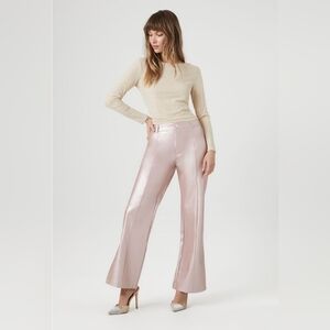 Forever21 Faux Leather Pink Pants